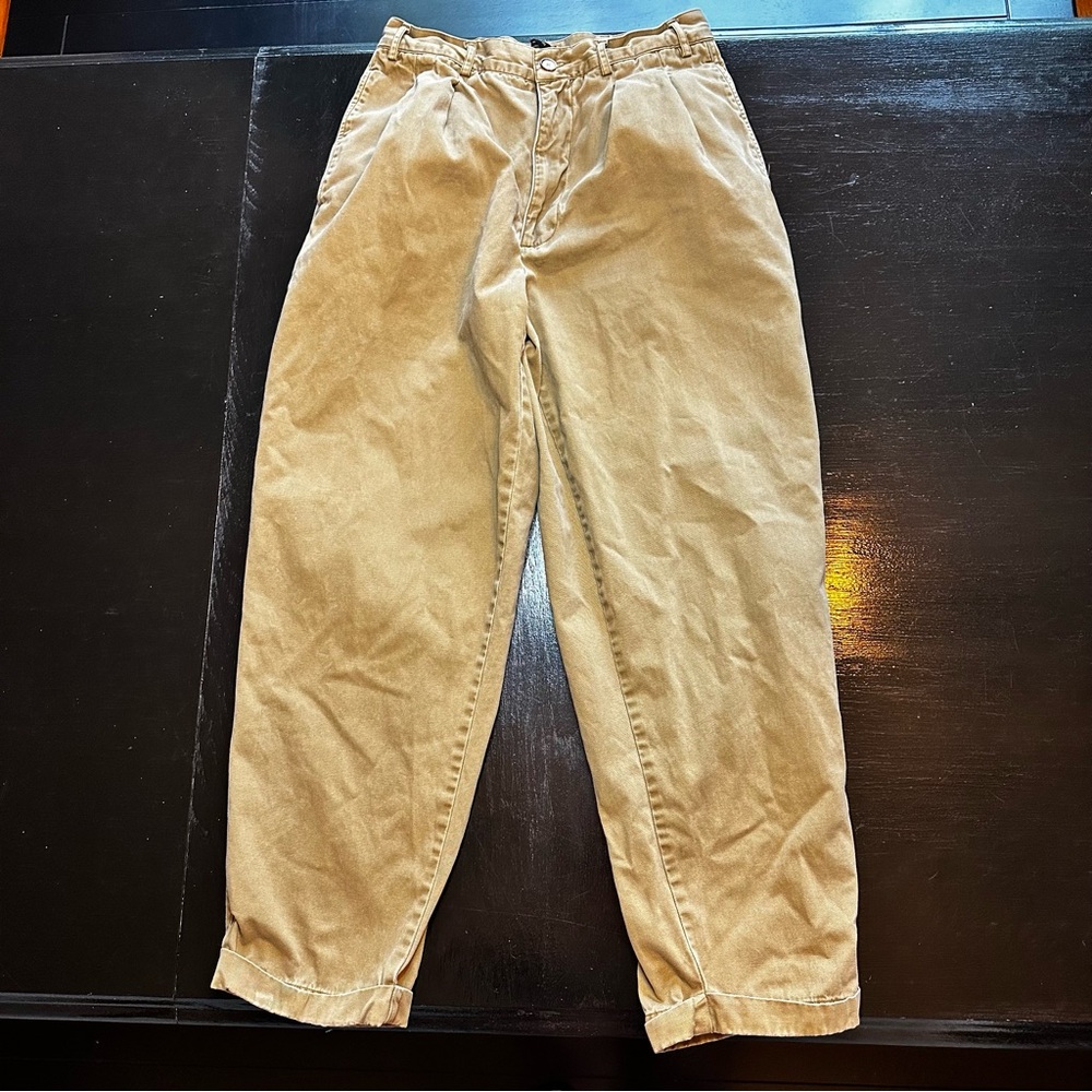 Vintage Structure Size 31 Green Pant 90s Fit Relaxed Thigh